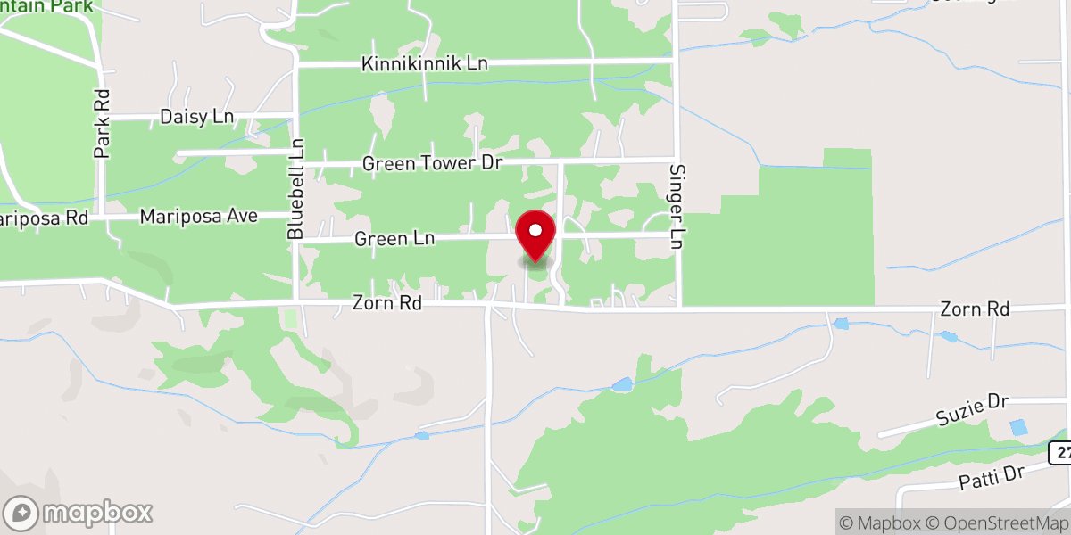 Map showing location of Beauty for Ashes Church Inc