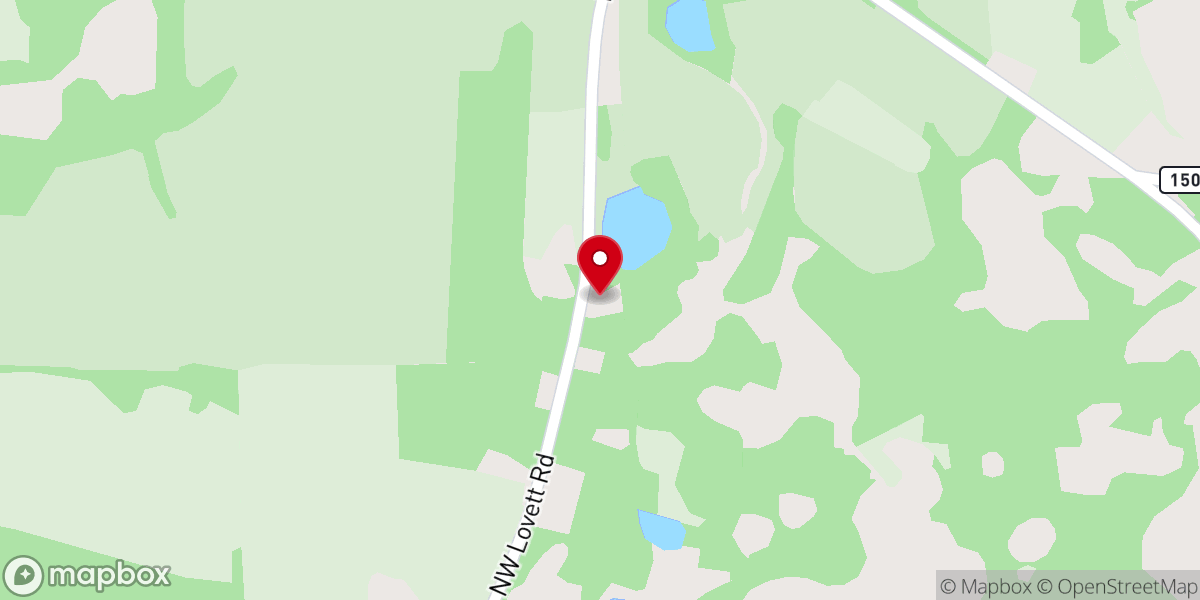 Map showing location of New Canaan Missionary Baptist