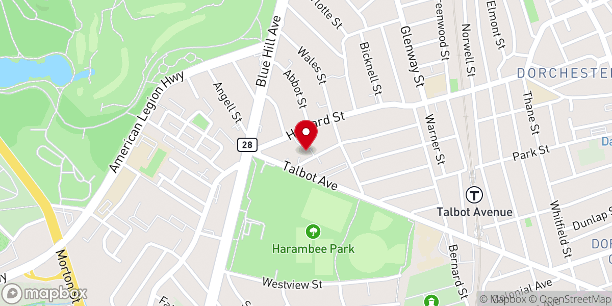 Map showing location of Blessed Hope Tabernacle Church of God in Christ
