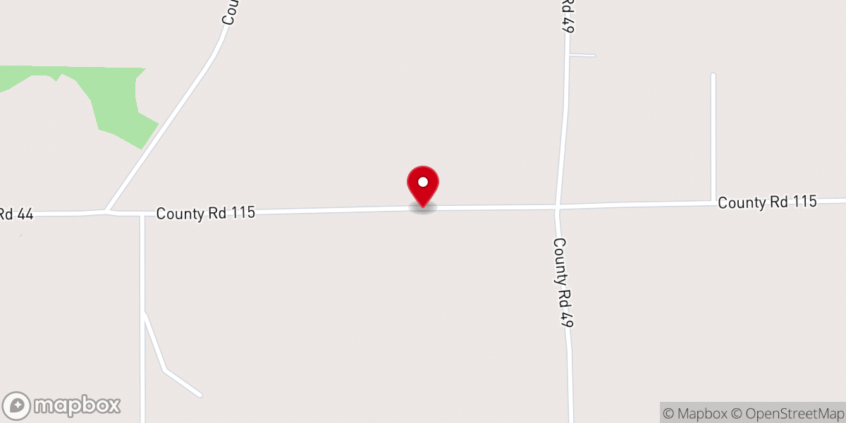 Map showing location of Haigwood Church