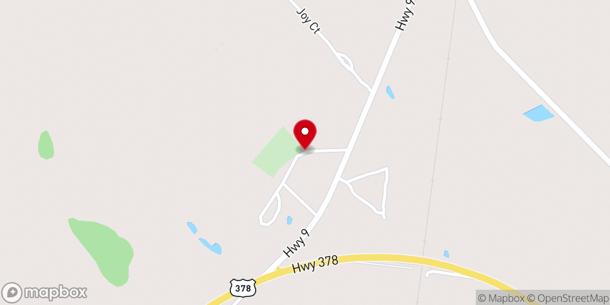 Map showing location of Souls Chapel