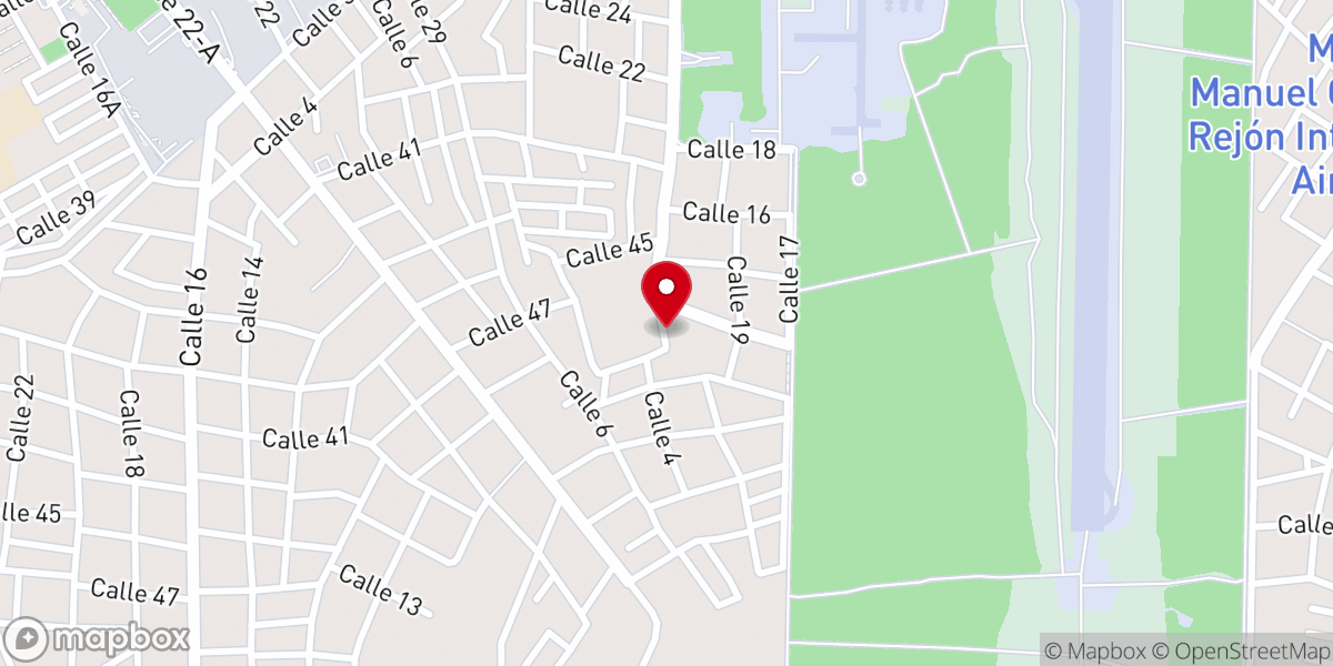Map showing location of Iglesia Pentecostal Jesucristo Camino A La Vida Eterna