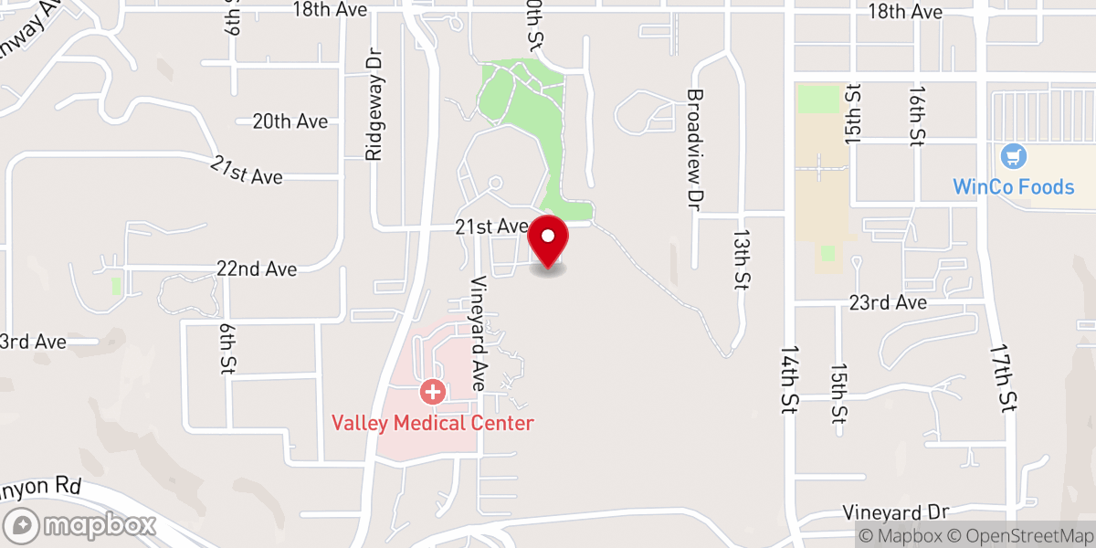 Map showing location of New Life Apostolic Church