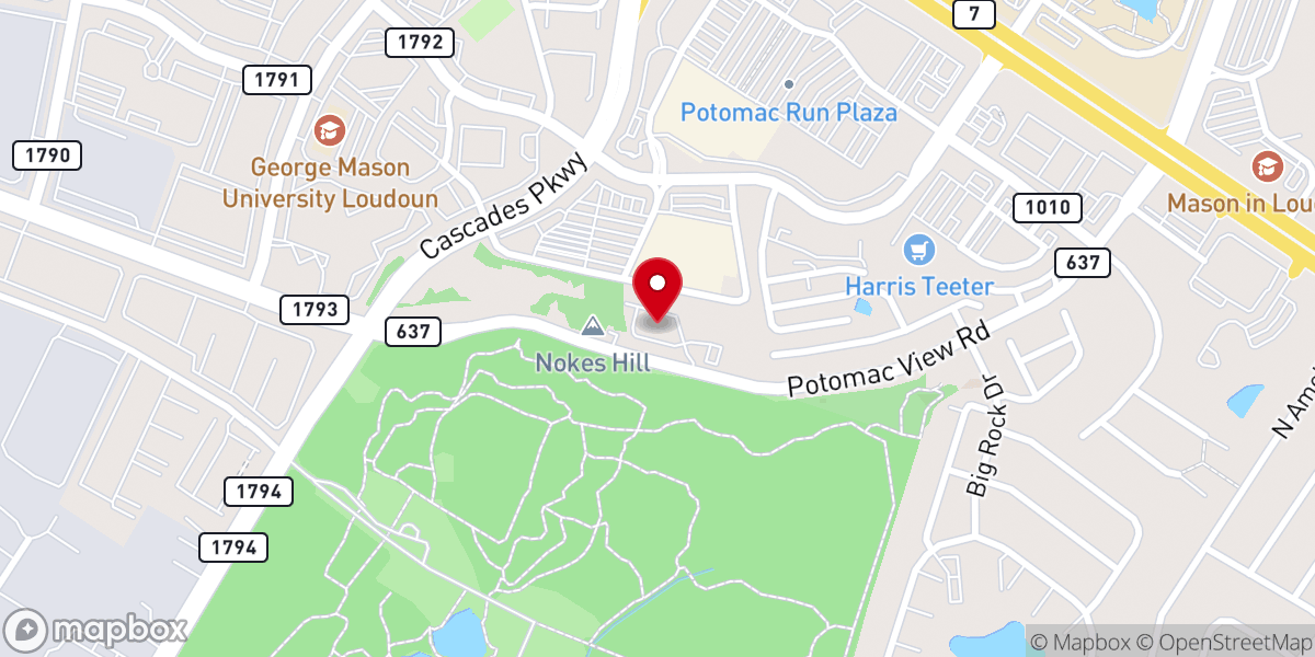 Map showing location of First Sterling Church