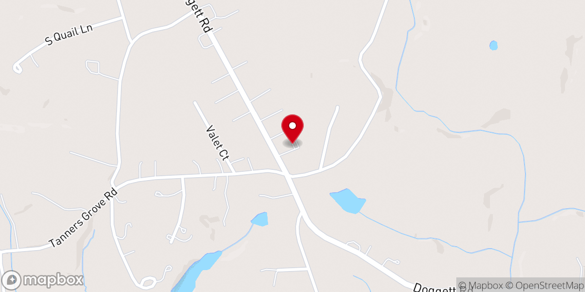 Map showing location of Missionary Wesleyan Church