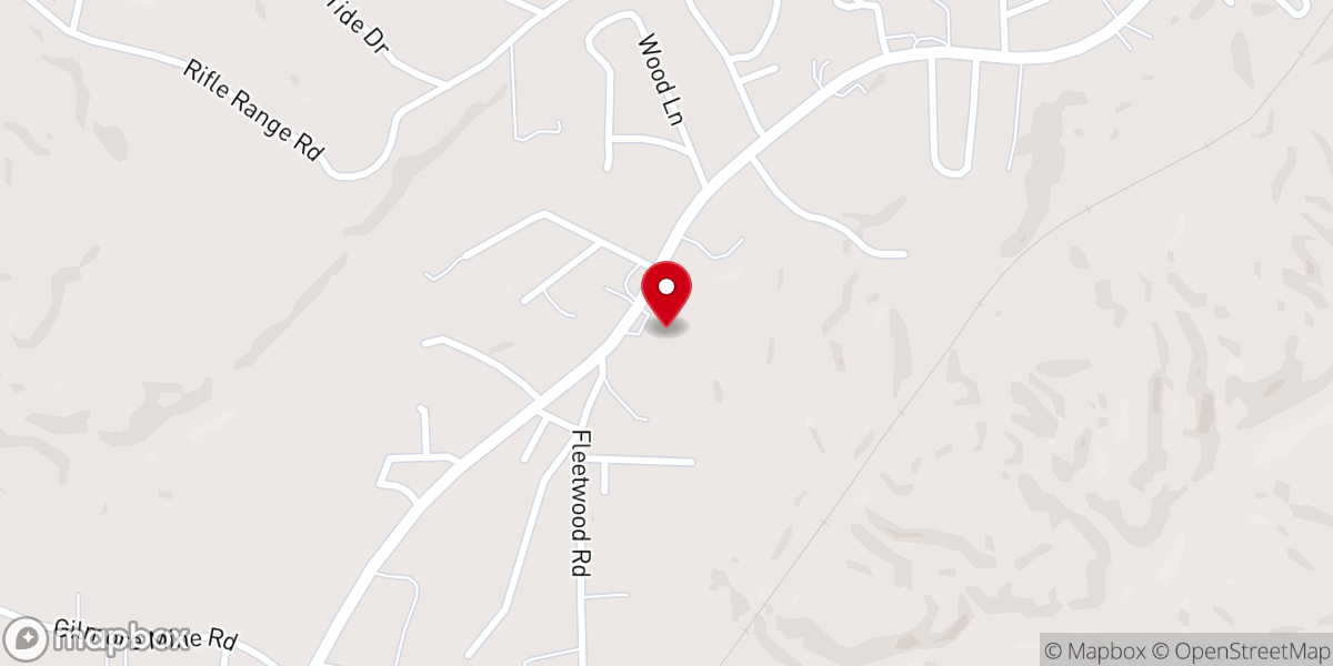Map showing location of Freedom Church