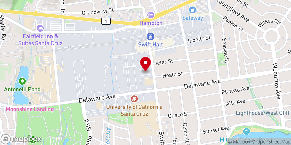 Map showing location of We Evolve