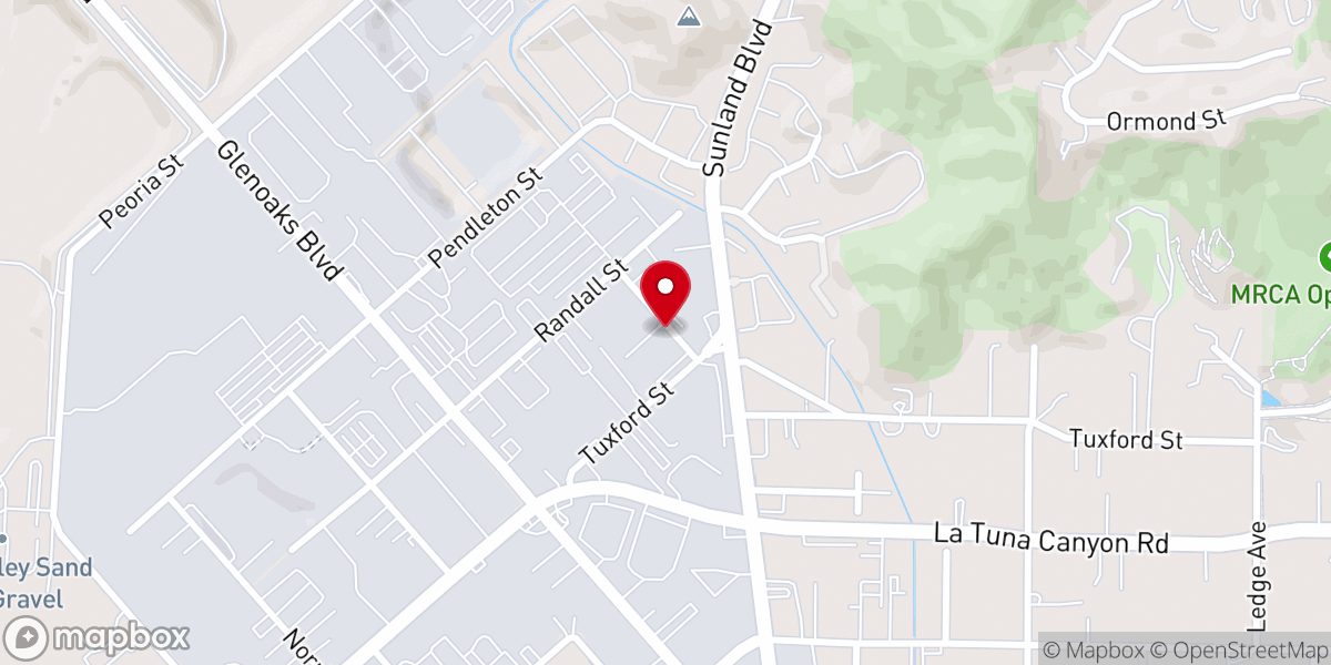 Map showing location of San Francis Imports