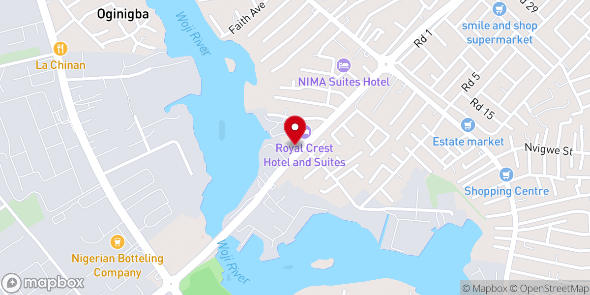 Map showing location of High Places Christian Centre - HPCC