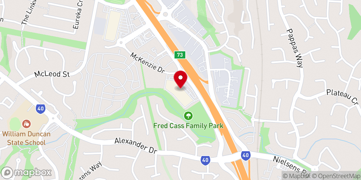 Map showing location of Hillsong Church Gold Coast Central Campus