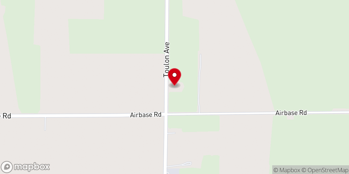 Map showing location of Living Waters Prayer Chapel