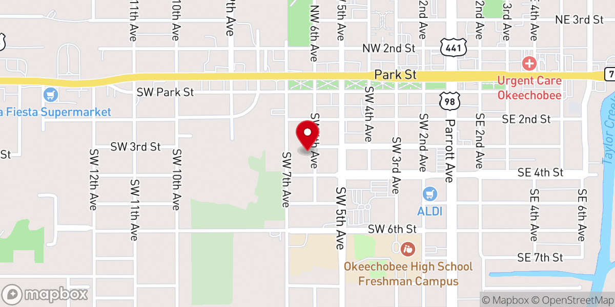 Map showing location of Believer's Fellowship