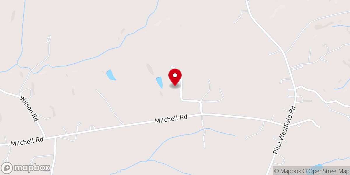 Map showing location of Gospel Baptist Church