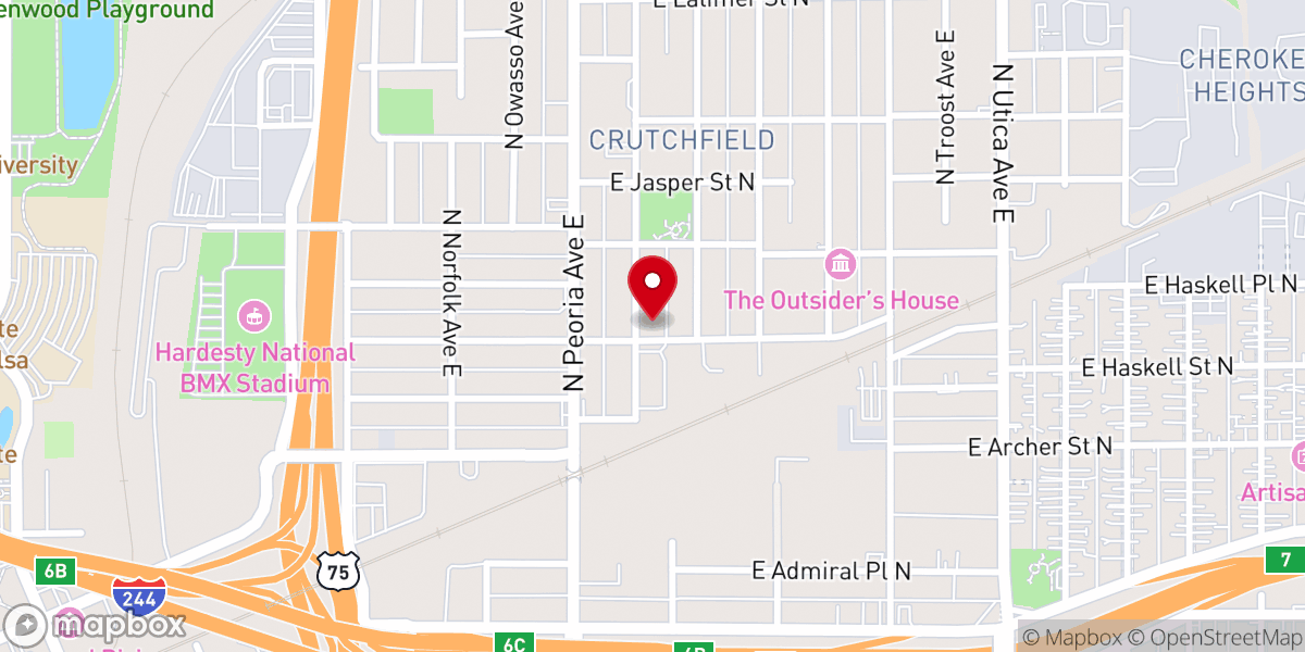 Map showing location of Anchor of Hope