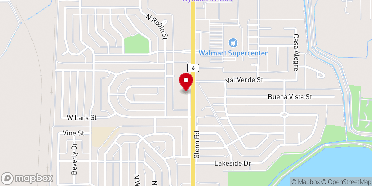 Map showing location of Smiley's Auto