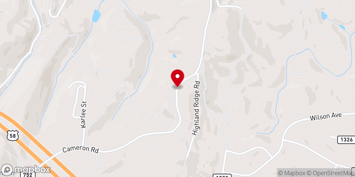 Map showing location of Progressive Prayer Temple