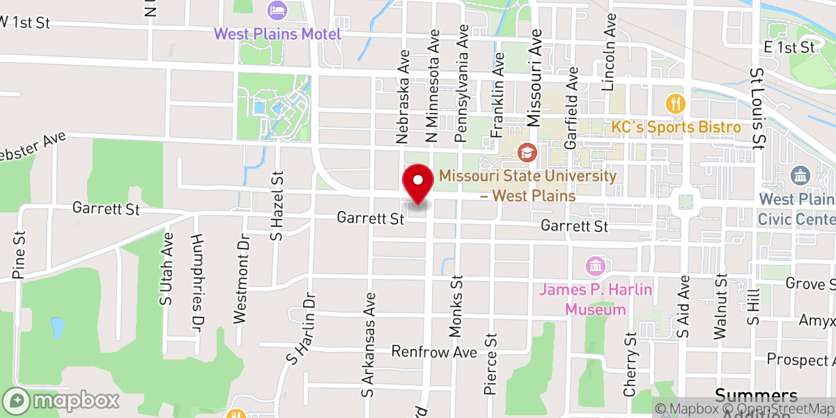Map showing location of Victory Family Worship Center