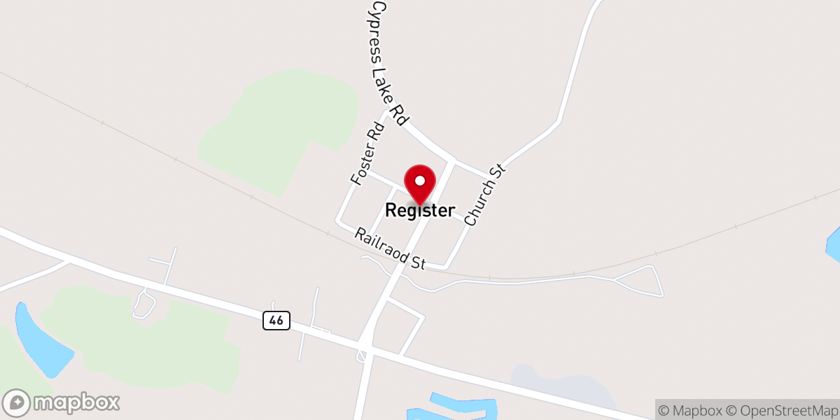 Map showing location of Adabell Church of God