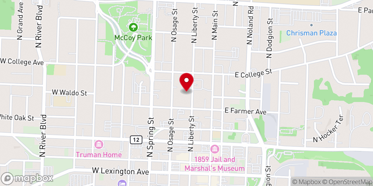 Map showing location of St. Mary Parish