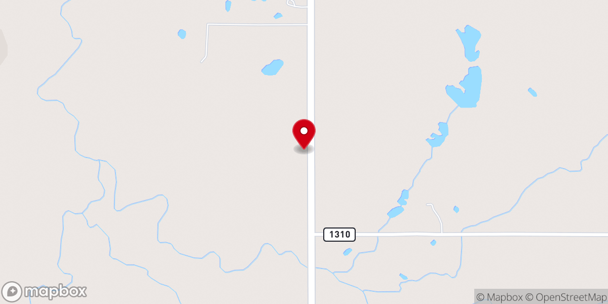 Map showing location of Texas Banner Church of God