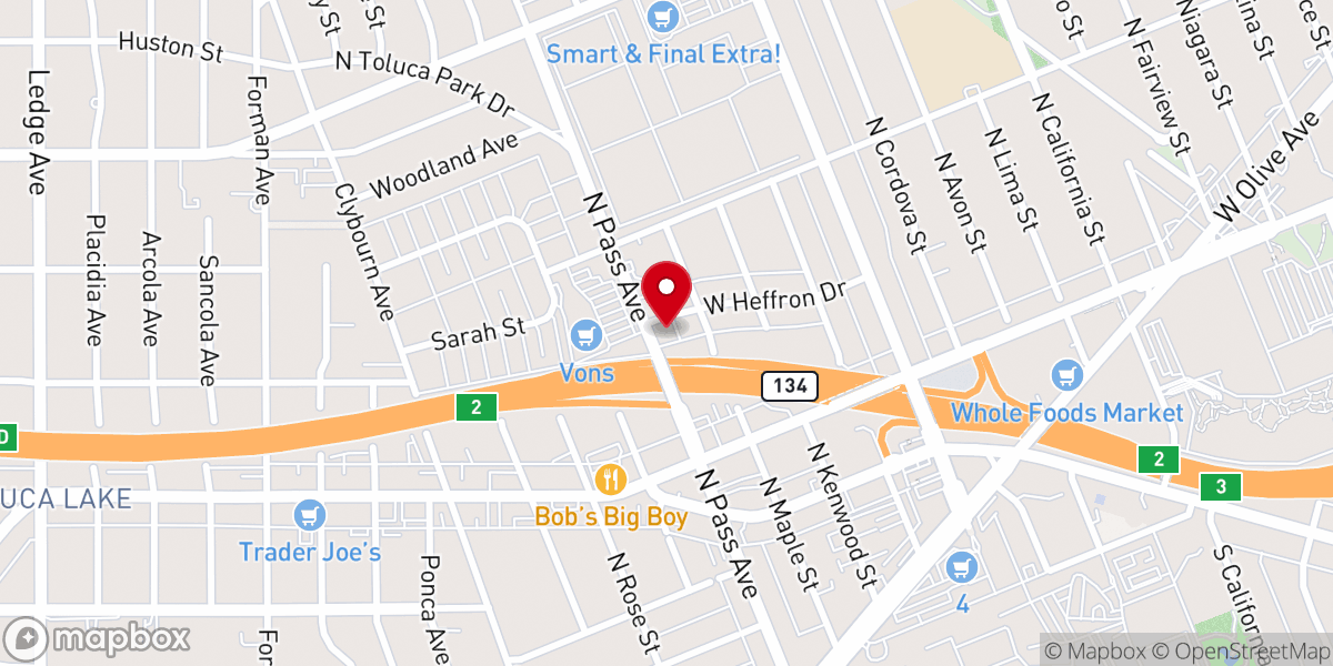 Map showing location of Harmony Christian Center Inc