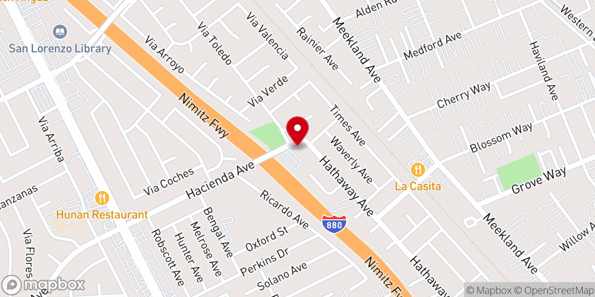 Map showing location of Ministerios Nueva Generacion