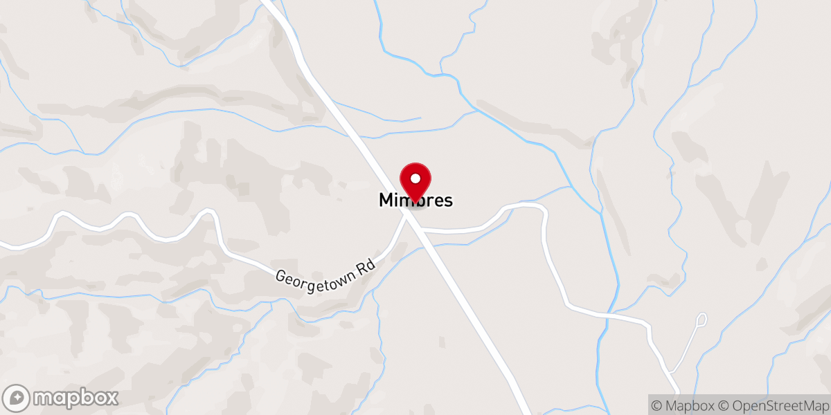 Map showing location of Mimbres Valley Community Church