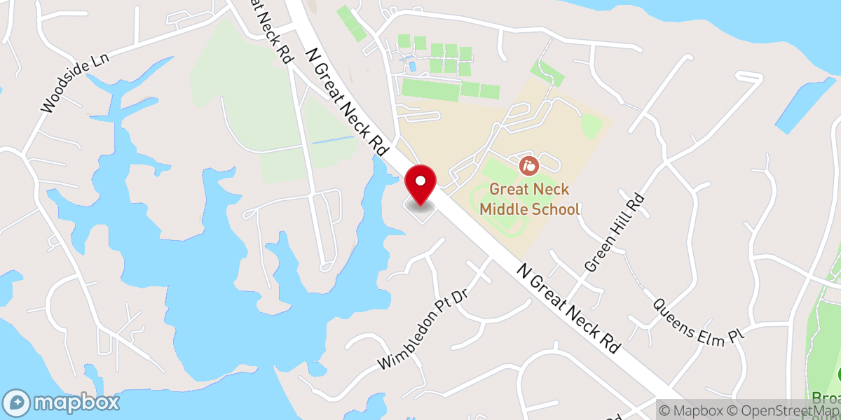 Map showing location of Francis Asbury United Methodist Church