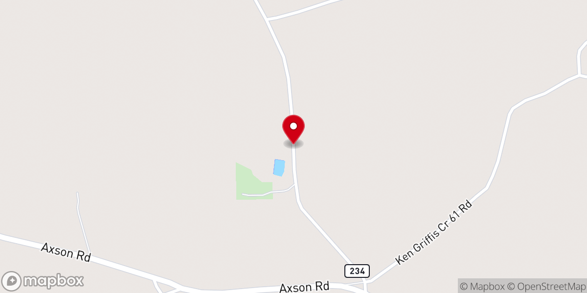 Map showing location of Mt Zion Baptist Church