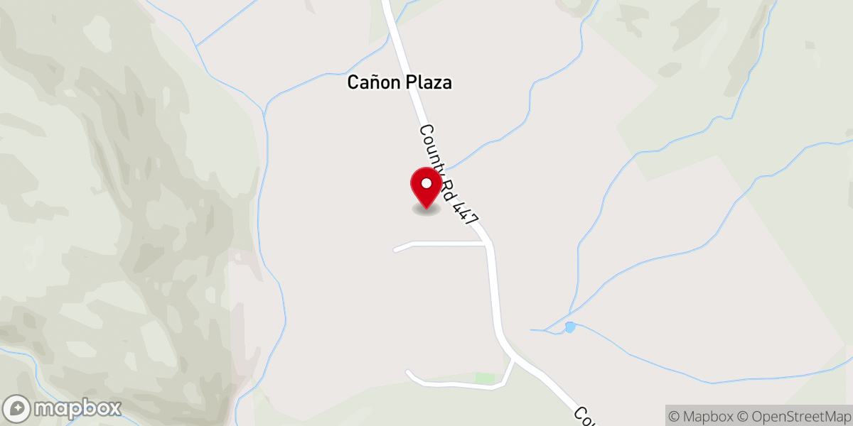 Map showing location of Our Lady of Mount Carmel Mission Church