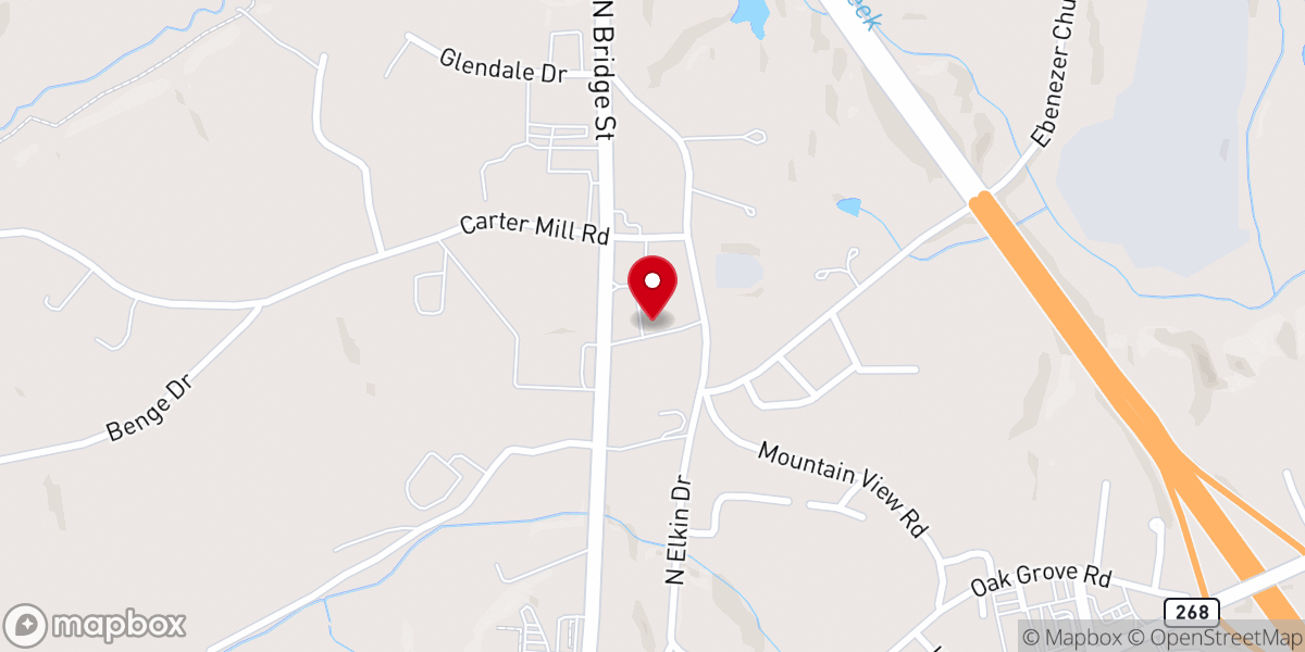 Map showing location of LifePoint Community Church