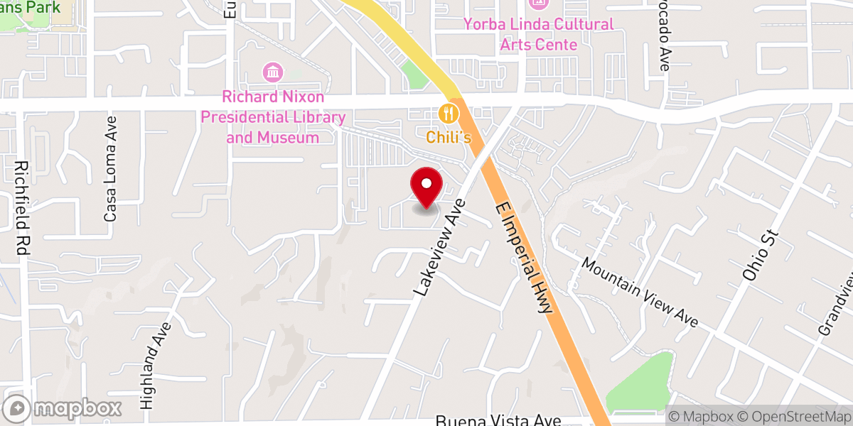 Map showing location of Amigos, tu iglesia