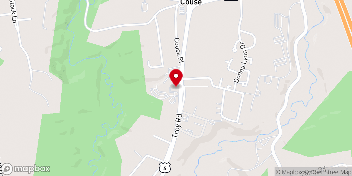 Map showing location of Reigning Life Family Church