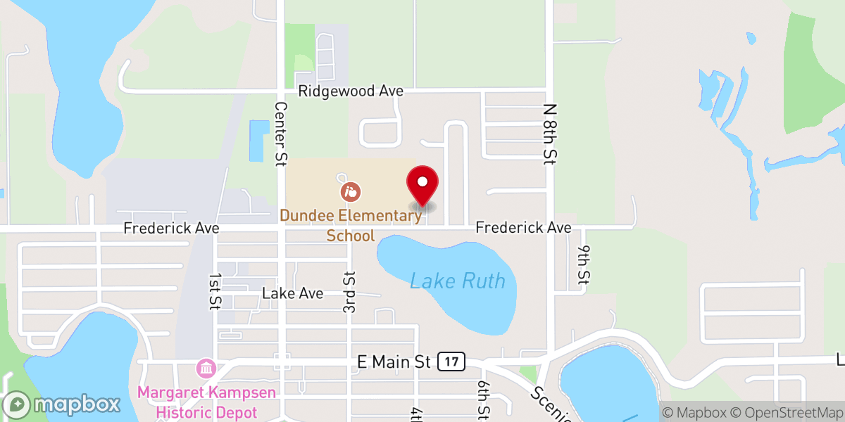 Map showing location of Apostolic Lighthouse Church