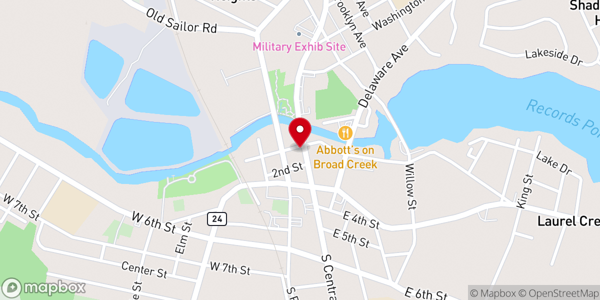 Map showing location of Sanctified Haitian Church of God
