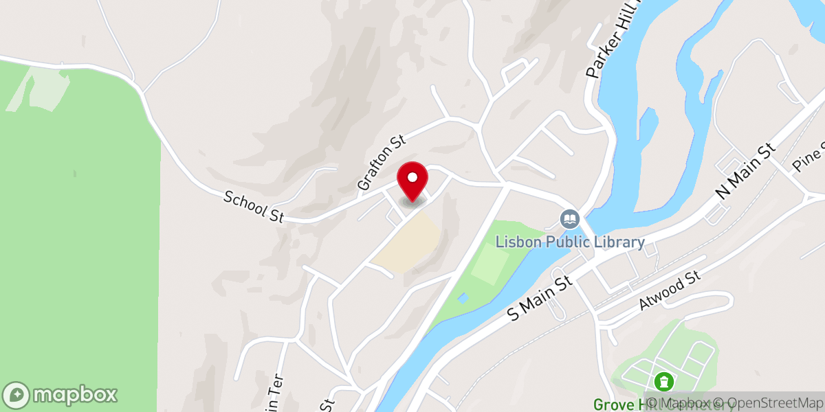 Map showing location of St. Catherine Of Siena Roman Catholic Church