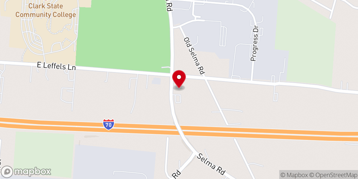 Map showing location of First Pentecostal Church