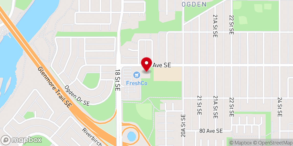 Map showing location of Old Paths Baptist Church