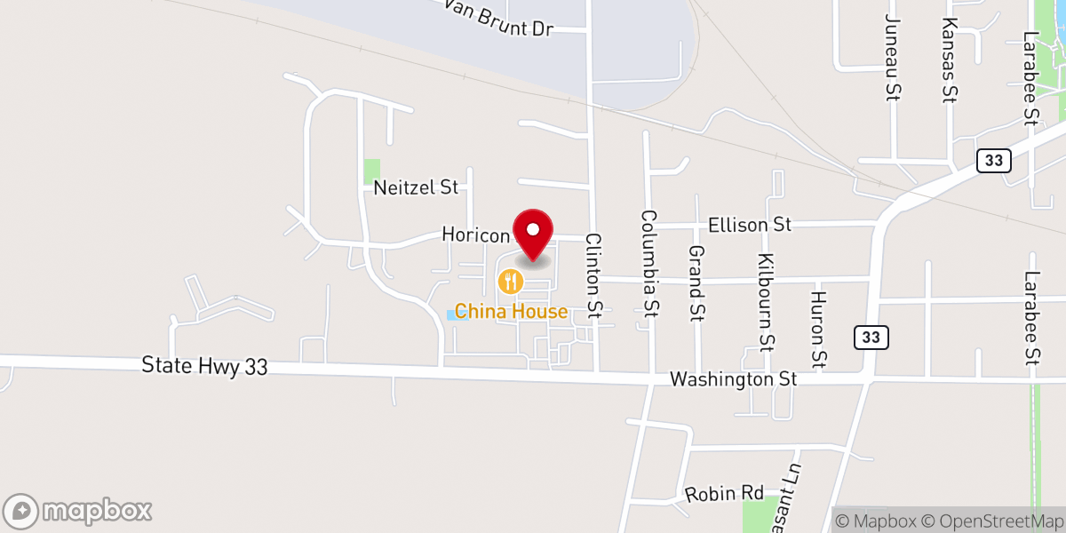 Map showing location of Bethesda Lutheran
