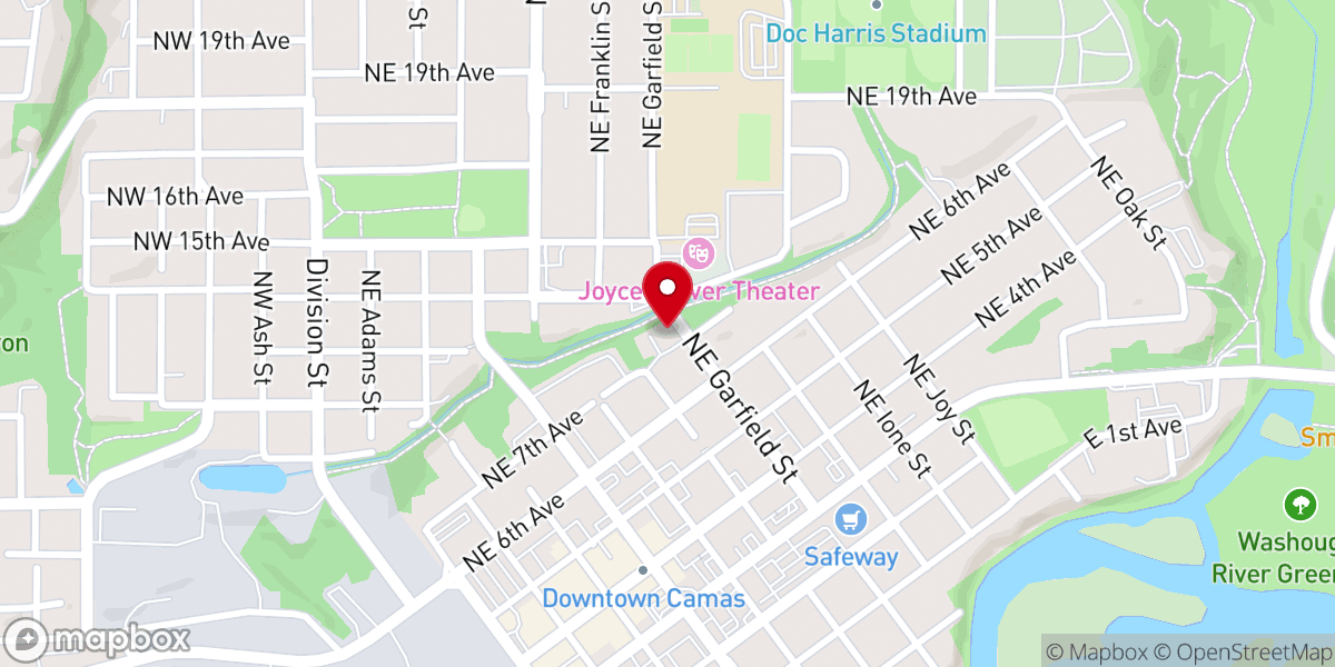 Map showing location of Christian Life Church