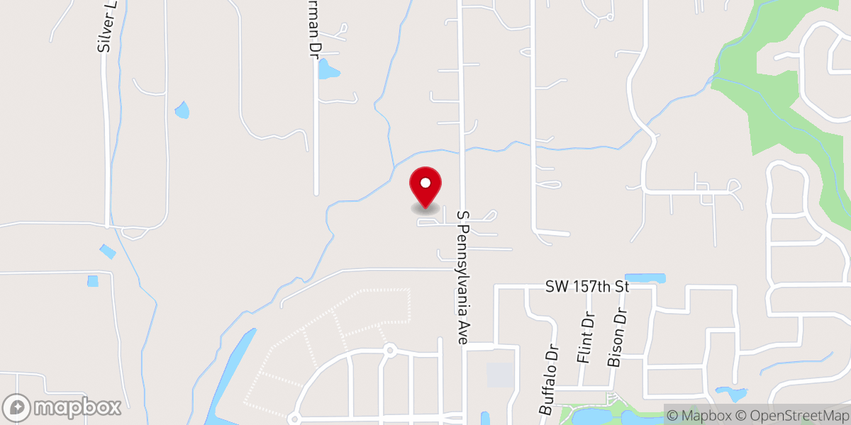 Map showing location of New Beginning Fellowship Church
