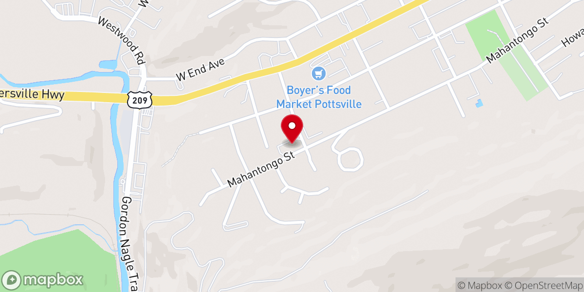 Map showing location of Life Centre Foursquare Gospel