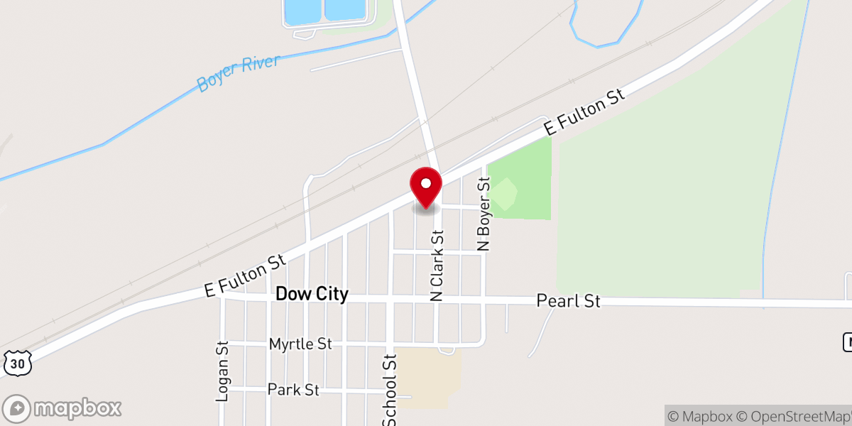 Map showing location of St Mary Parish Hall