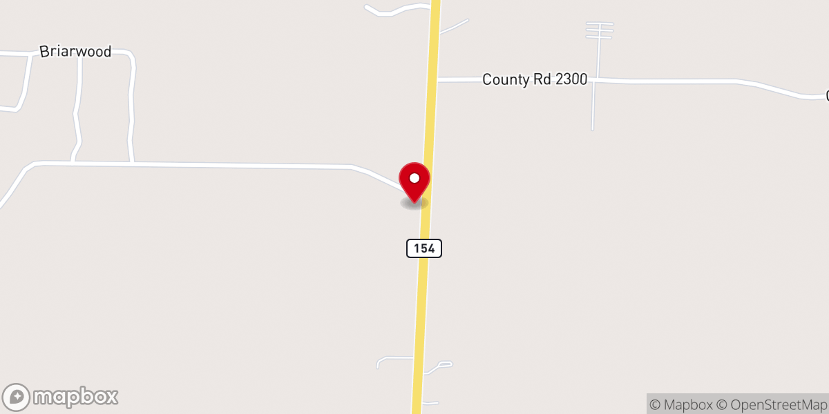 Map showing location of Shooks Chapel