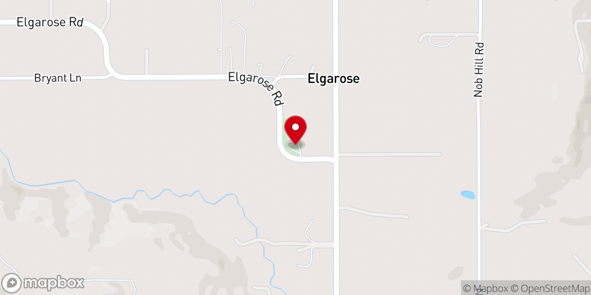 Map showing location of Eden Church