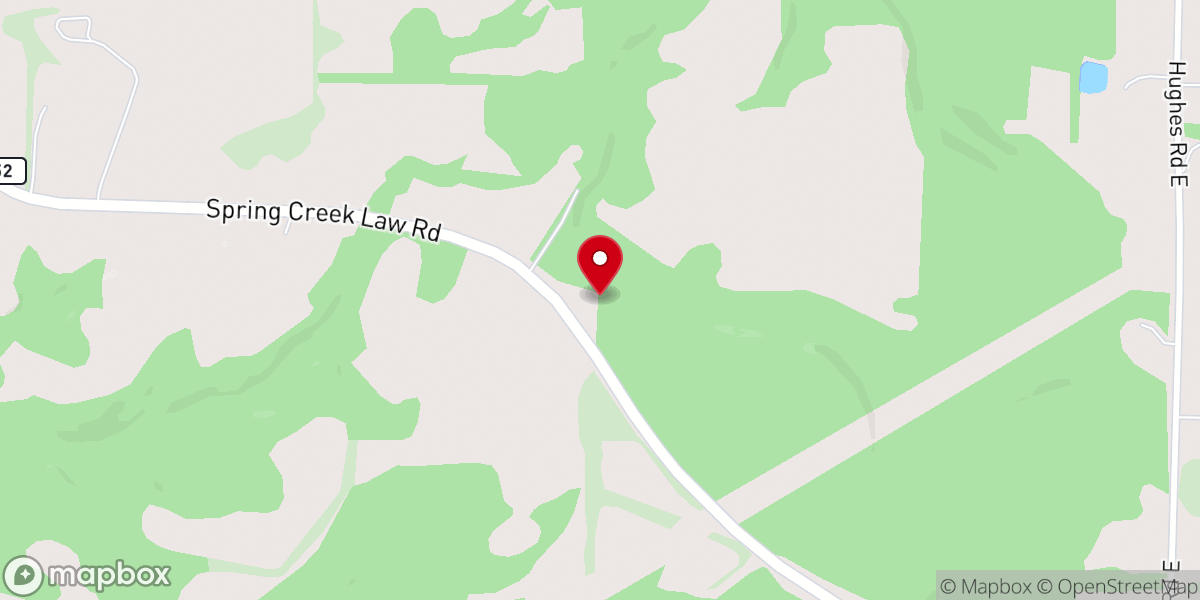 Map showing location of New Carmel Church