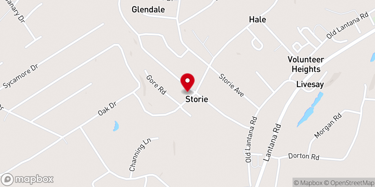 Map showing location of Shining Star Ministries Church