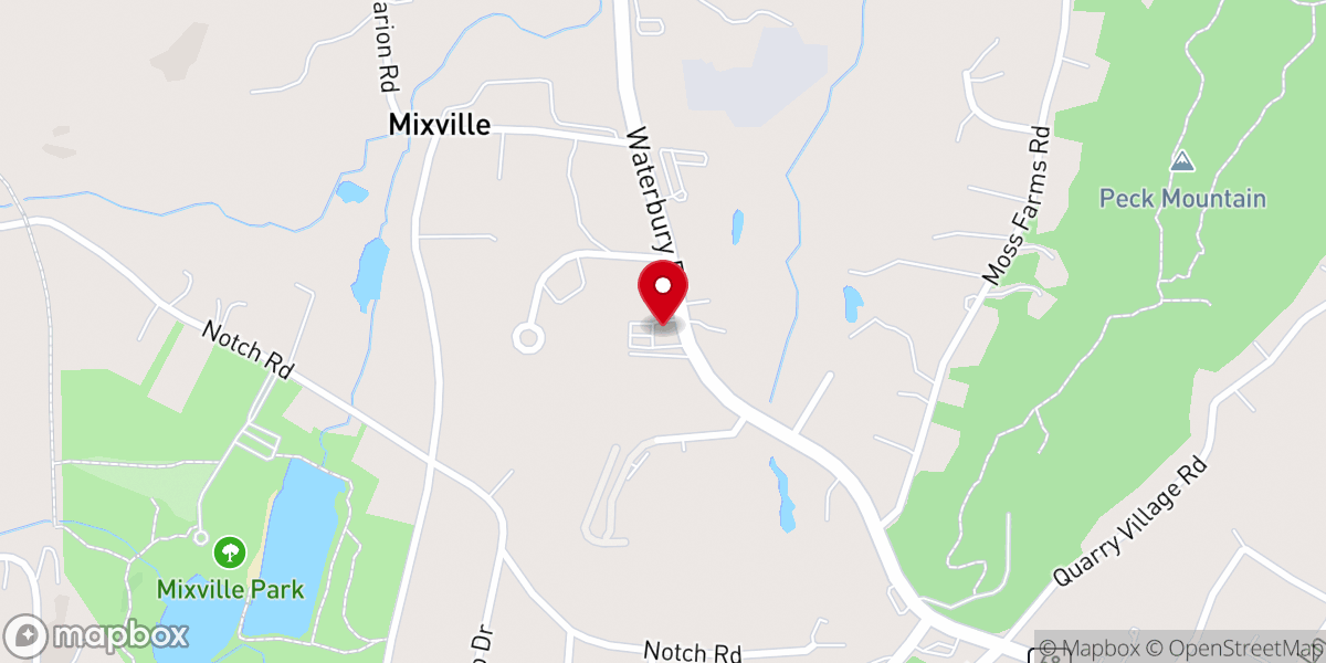 Map showing location of Cheshire Bible Chapel