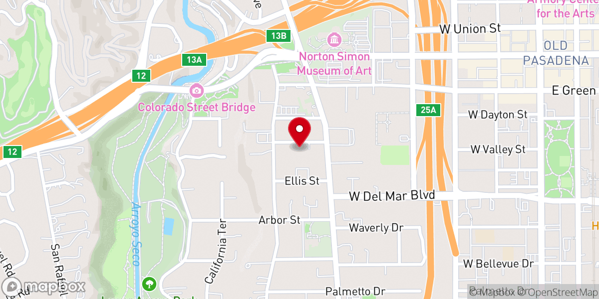 Map showing location of Winter Cornerstone Foundation