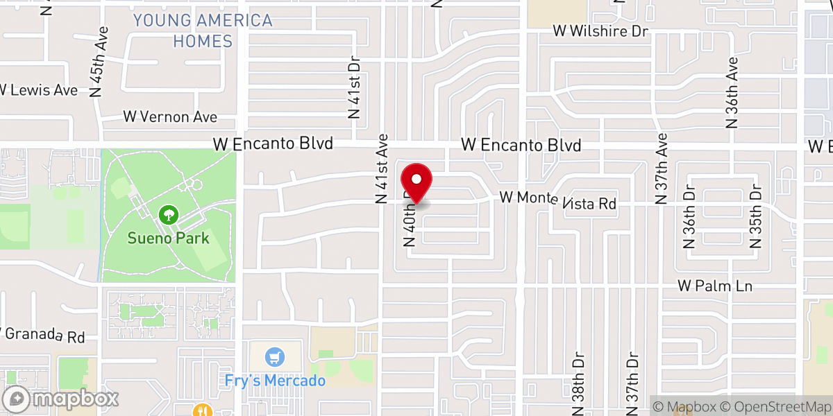 Map showing location of Iglesia De Jesucristo Conforme Al Corazon De Dios